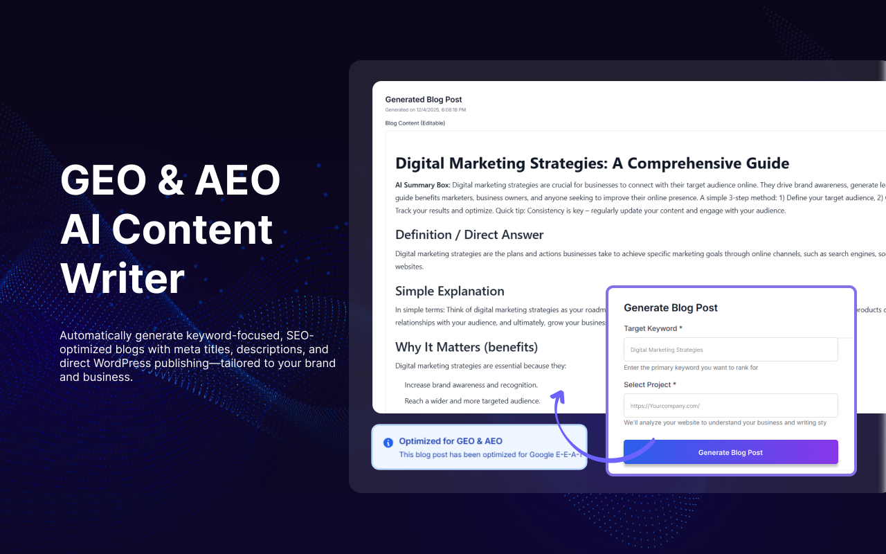 Screenshot 5 of Blazly GEO