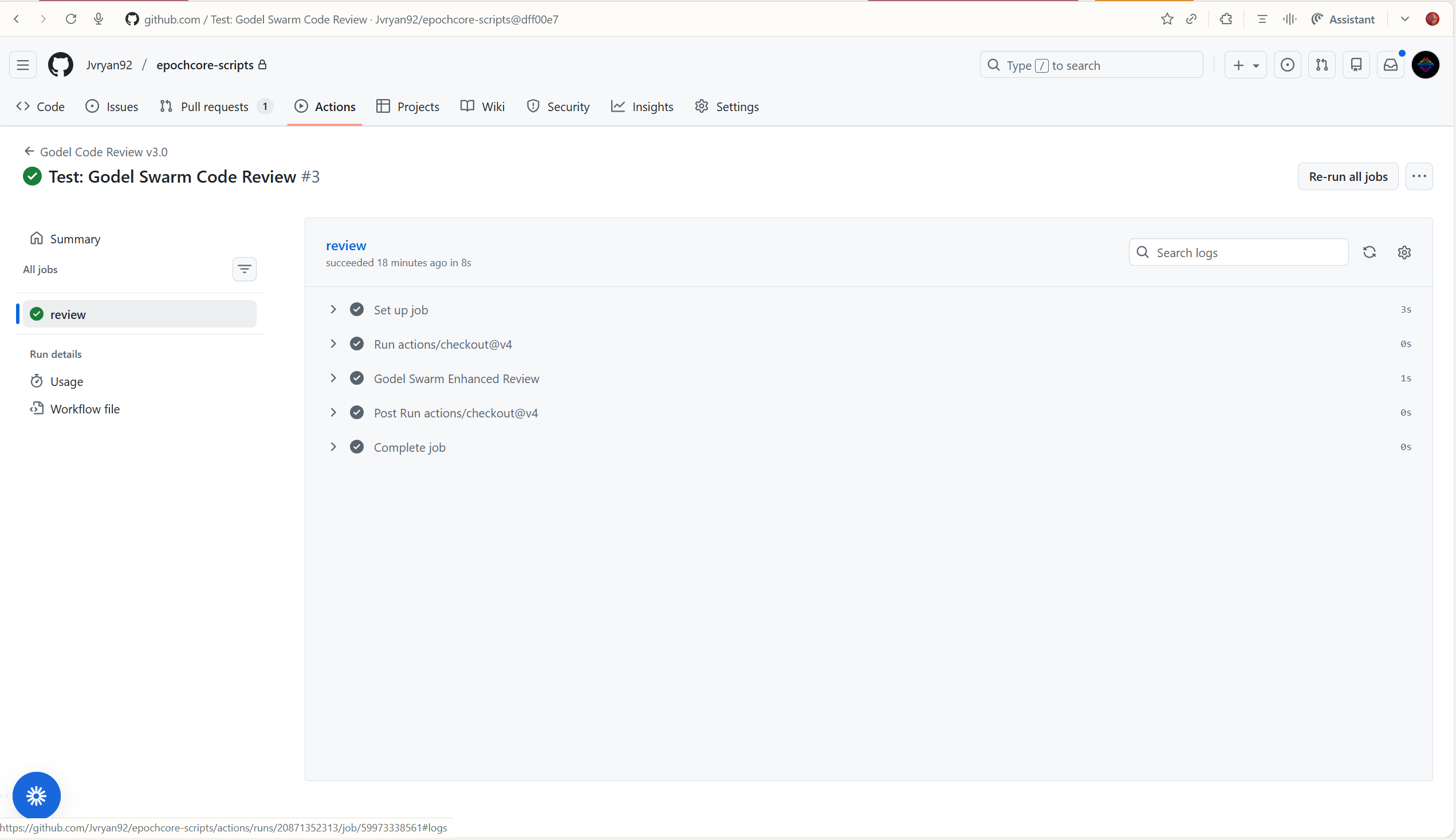 Screenshot 1 of Gödel Task Router
