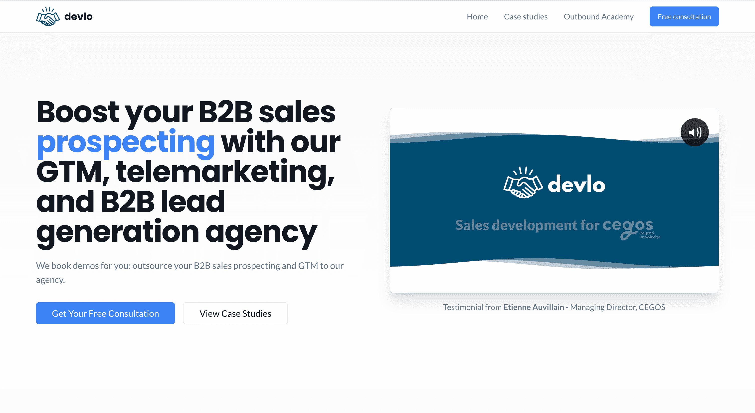 Screenshot 1 of B2B Go-to-Market Partner