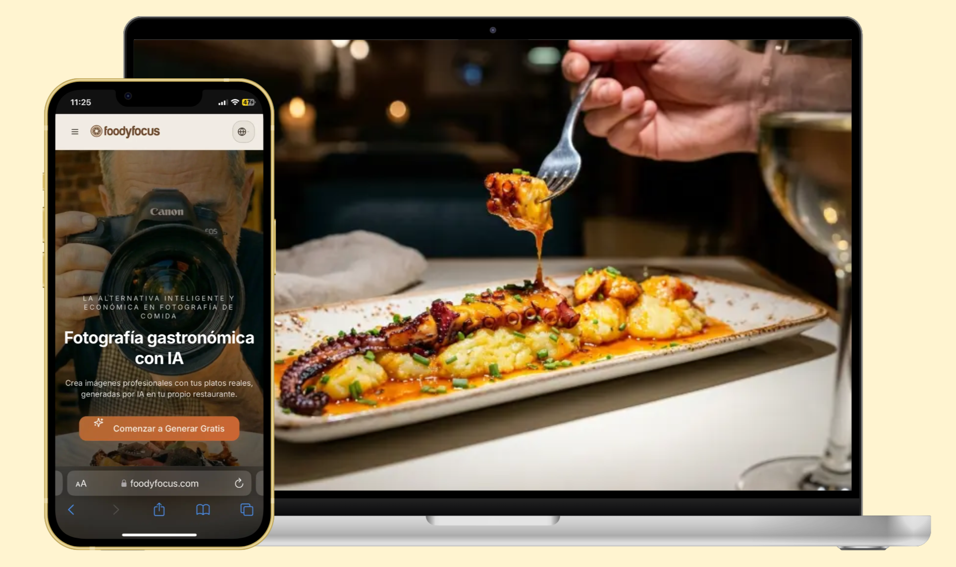Screenshot 1 of Foodyfocus