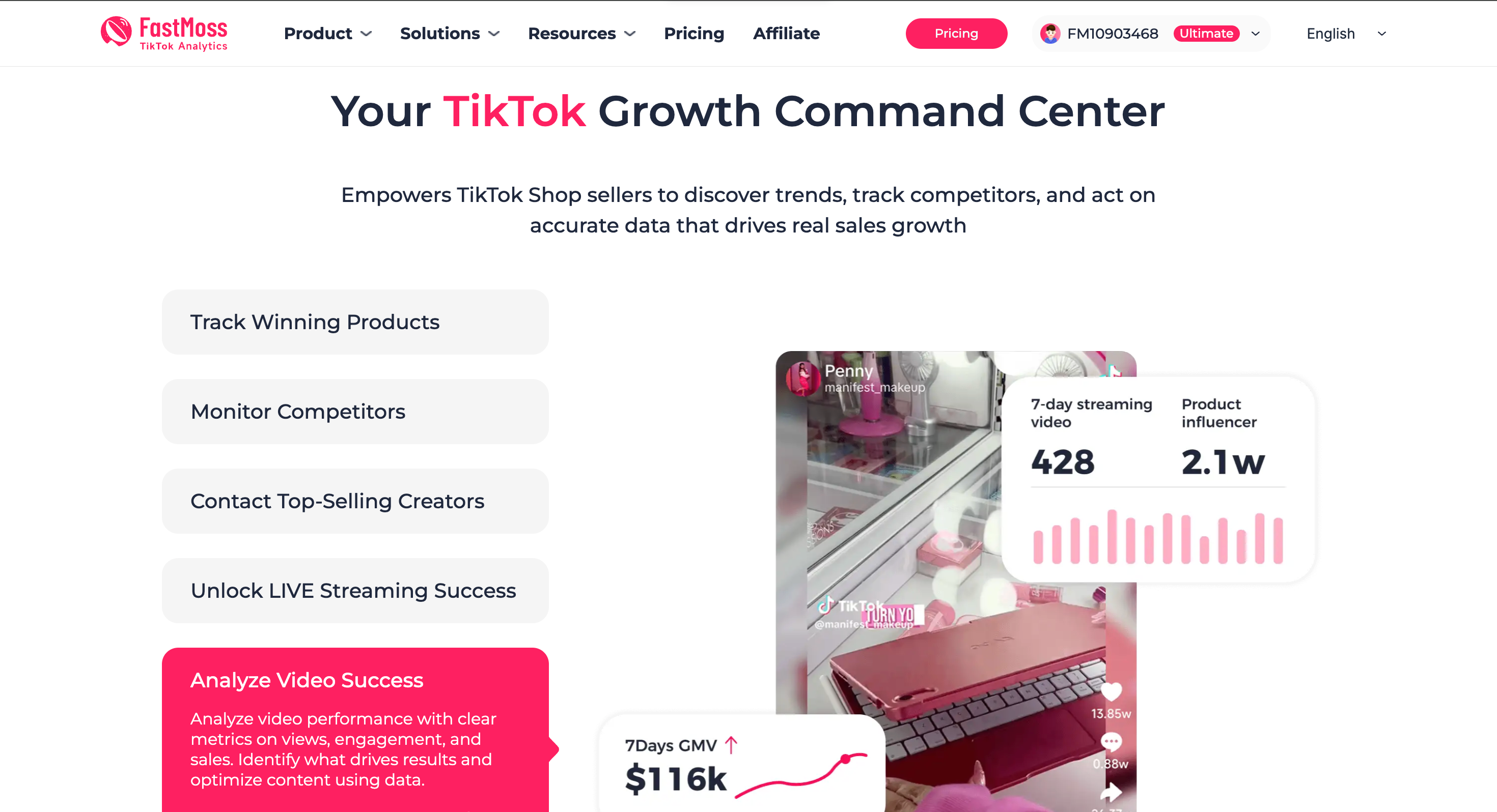 Screenshot 2 of FastMoss