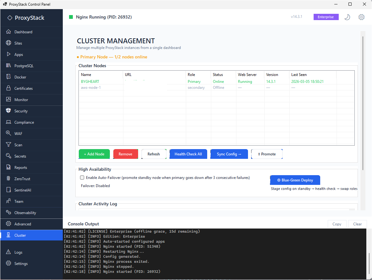 Screenshot 3 of ProxyStack + SentinelAI