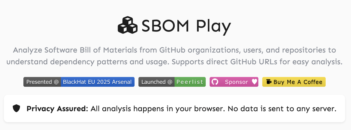 Screenshot 4 of SBOM Play