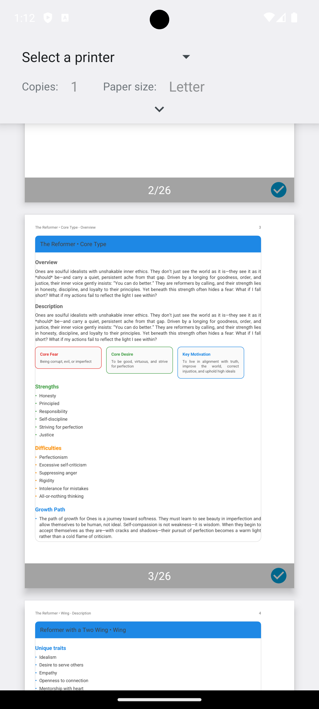 Screenshot 9 of Personality Compass