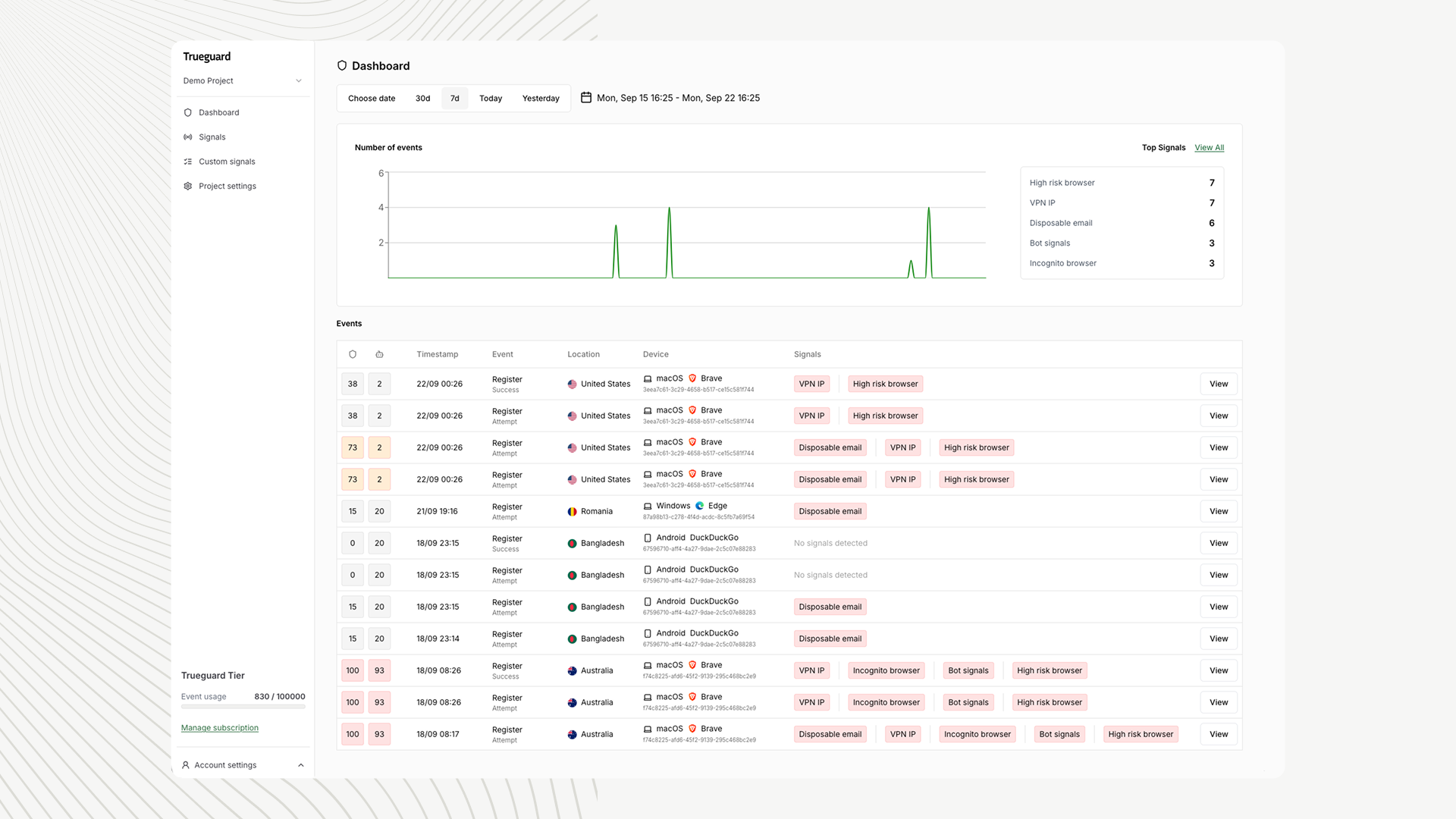 screenshot 1