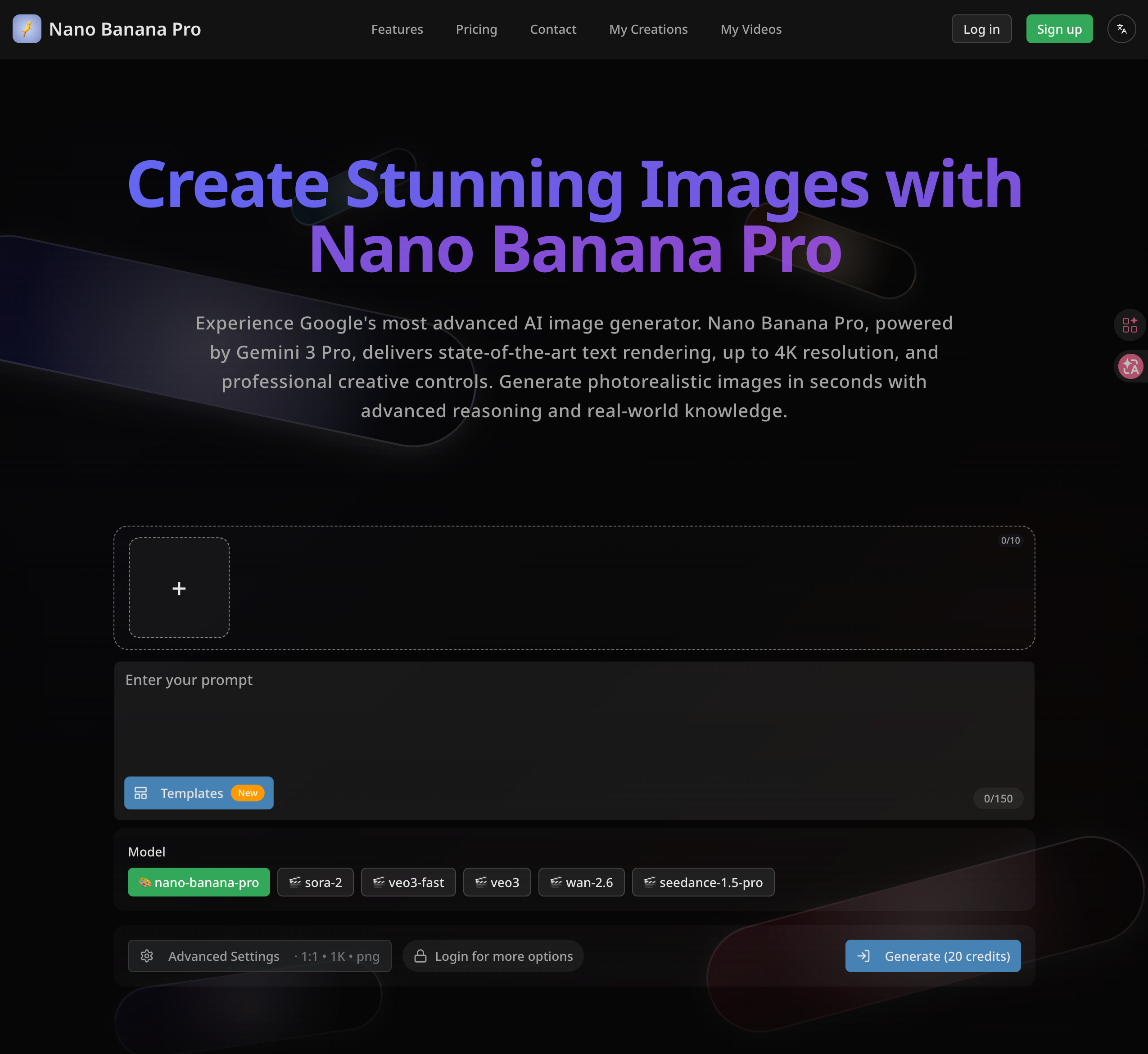 Screenshot 1 of Nano Banana Pro