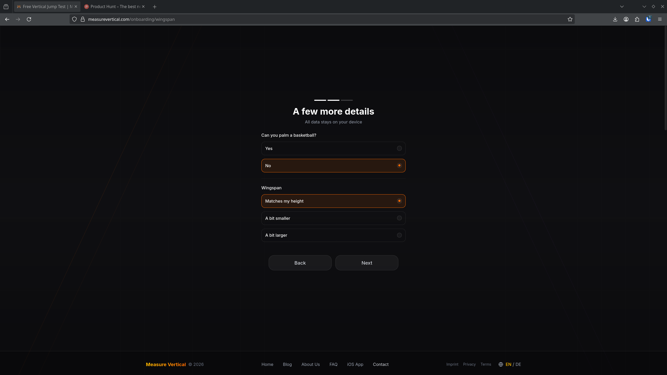 Screenshot 3 of Measure Vertical