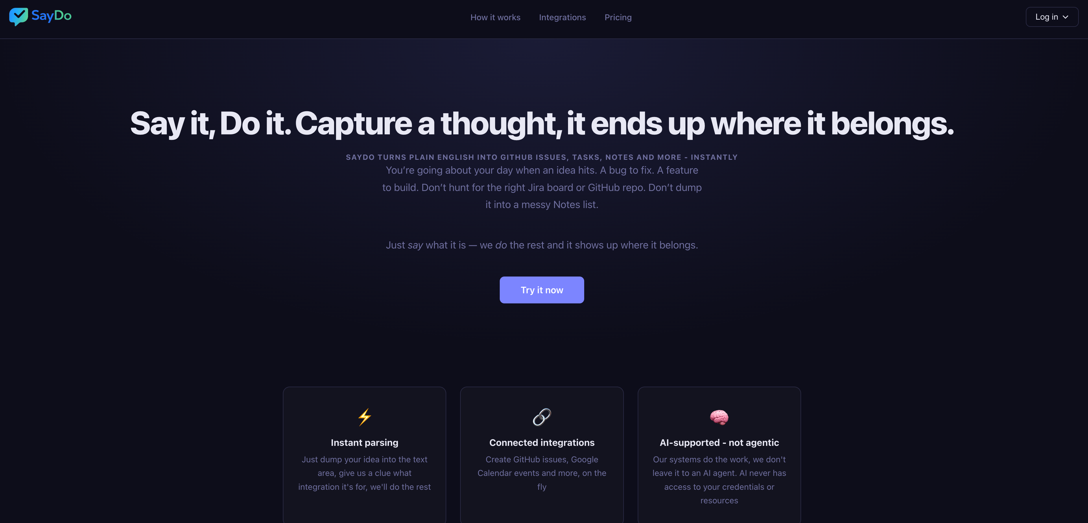 Screenshot 1 of SayDo