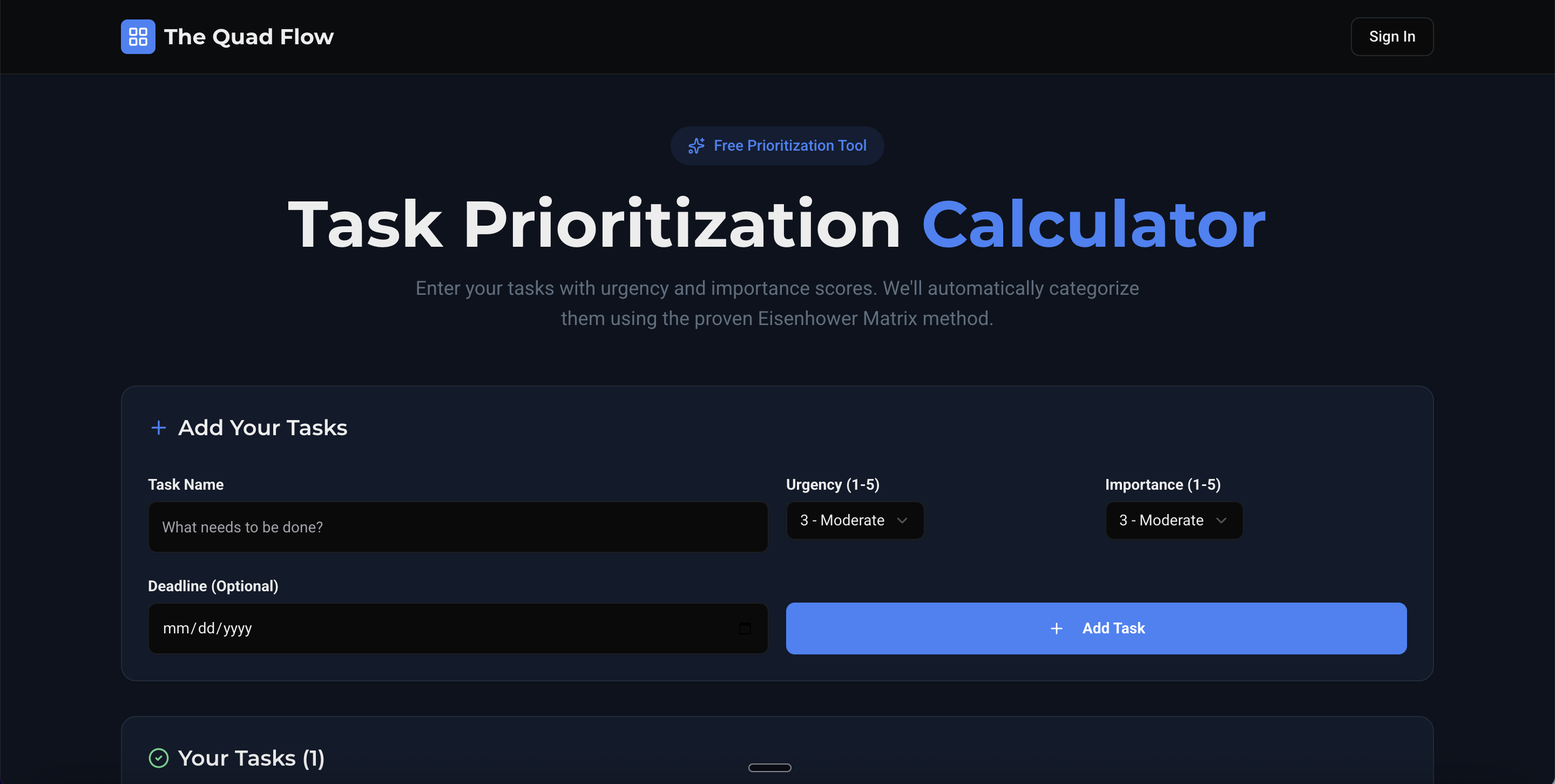 Screenshot 2 of The Quad Flow