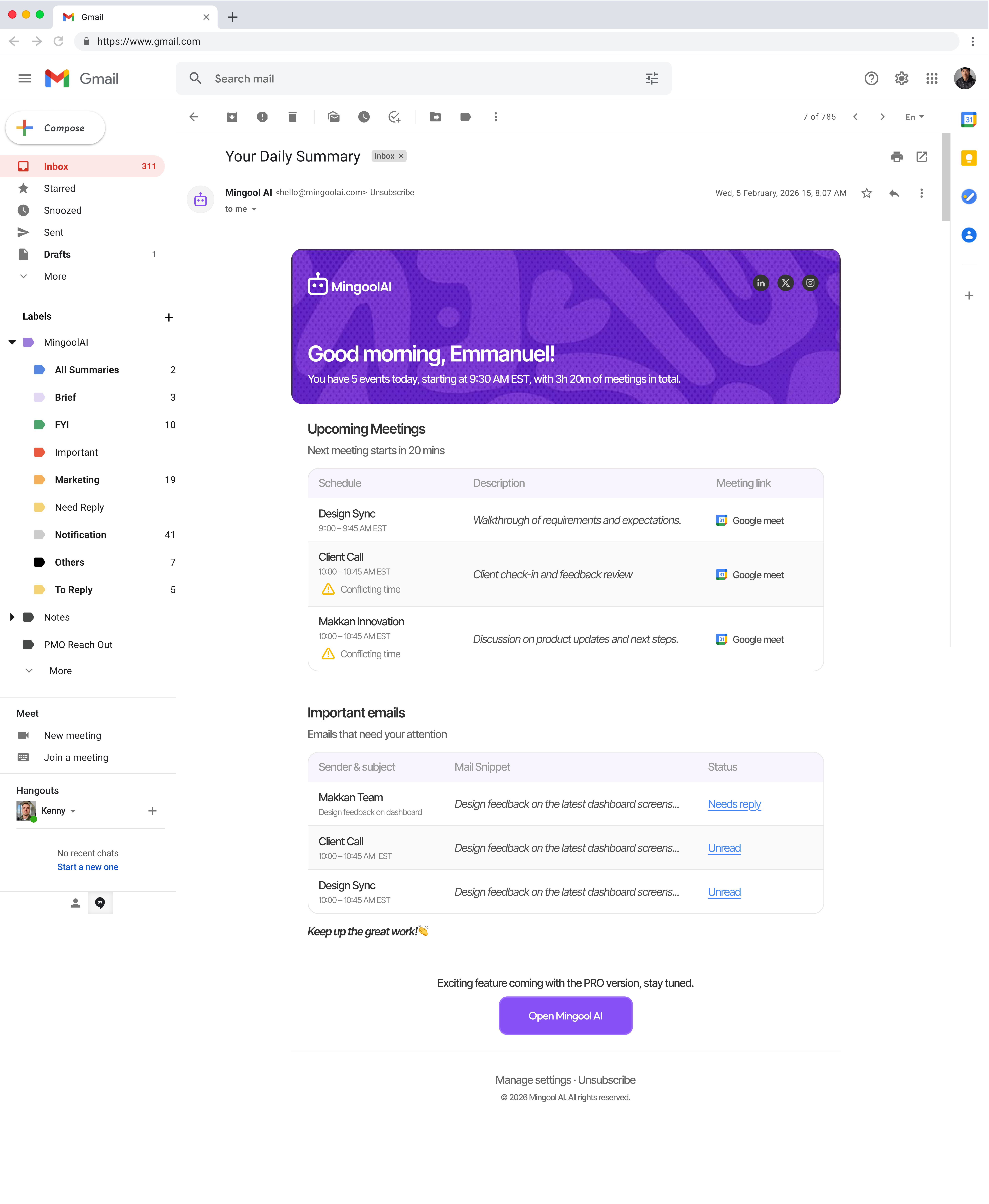 Screenshot 4 of MingoolAI