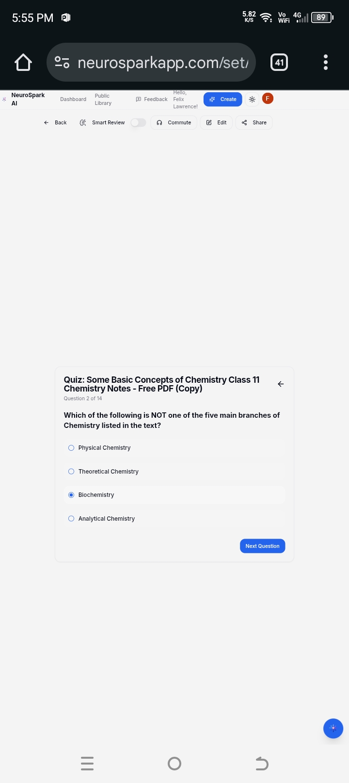 Screenshot 5 of NeuroSpark AI