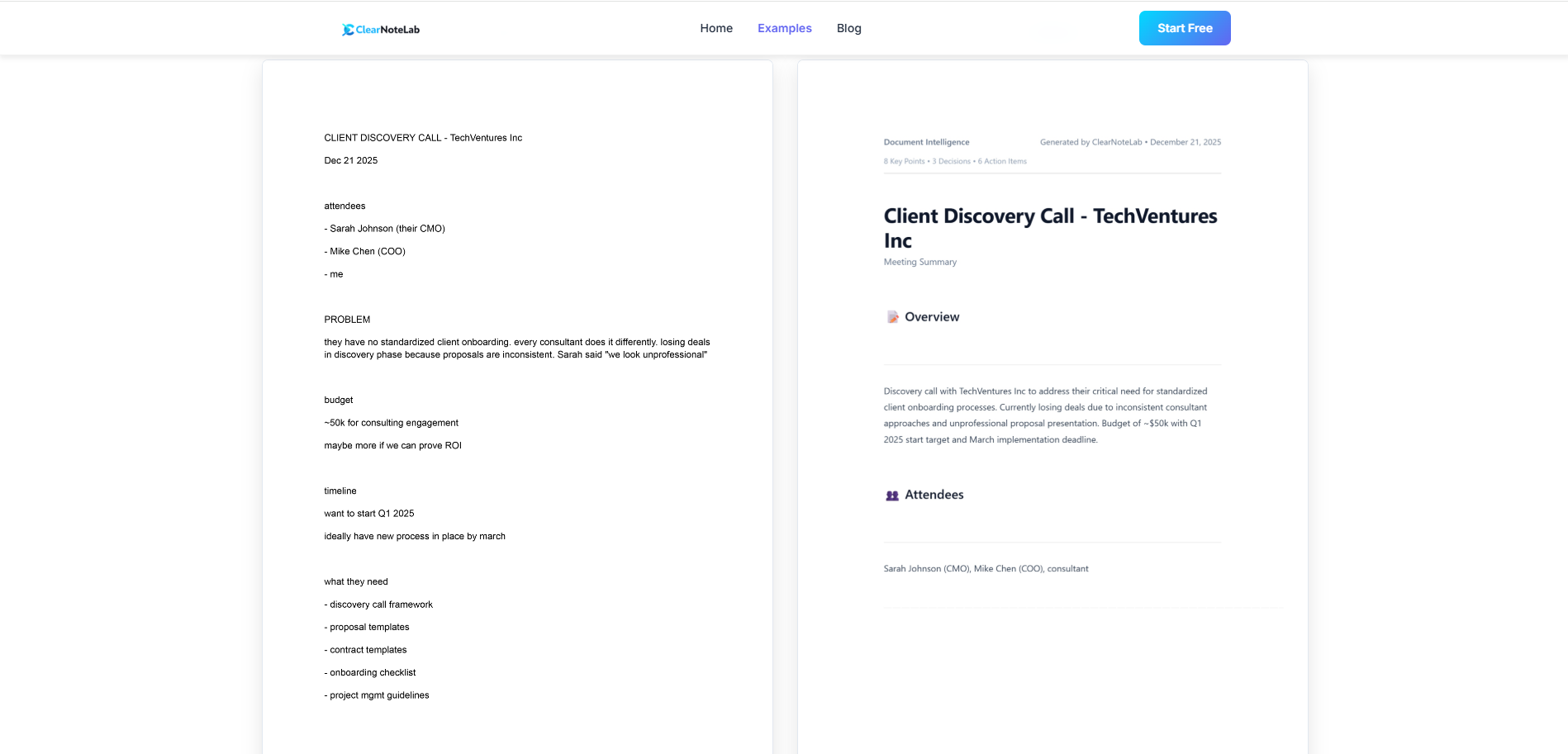 Screenshot 2 of ClearNoteLab