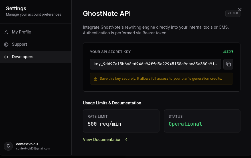 Screenshot 5 of GhostNote