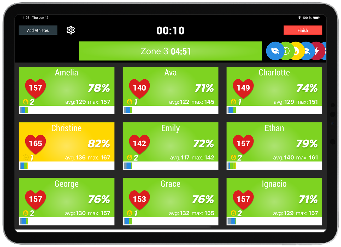 Screenshot 1 of Pulses App