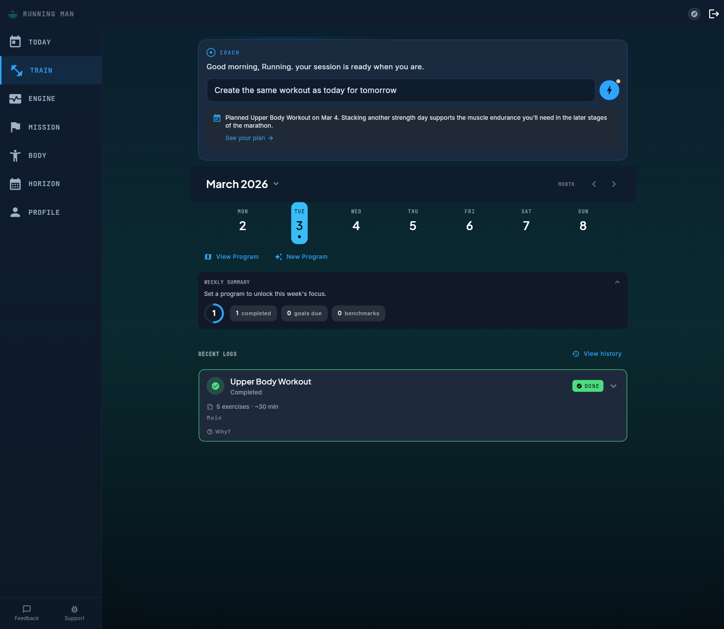 Screenshot 5 of Pelaris AI Fitness Coaching