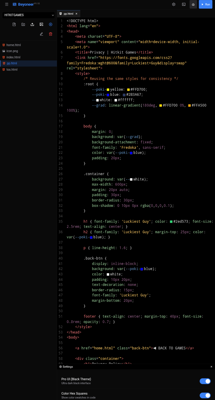 Screenshot 2 of Beyoneer IDE
