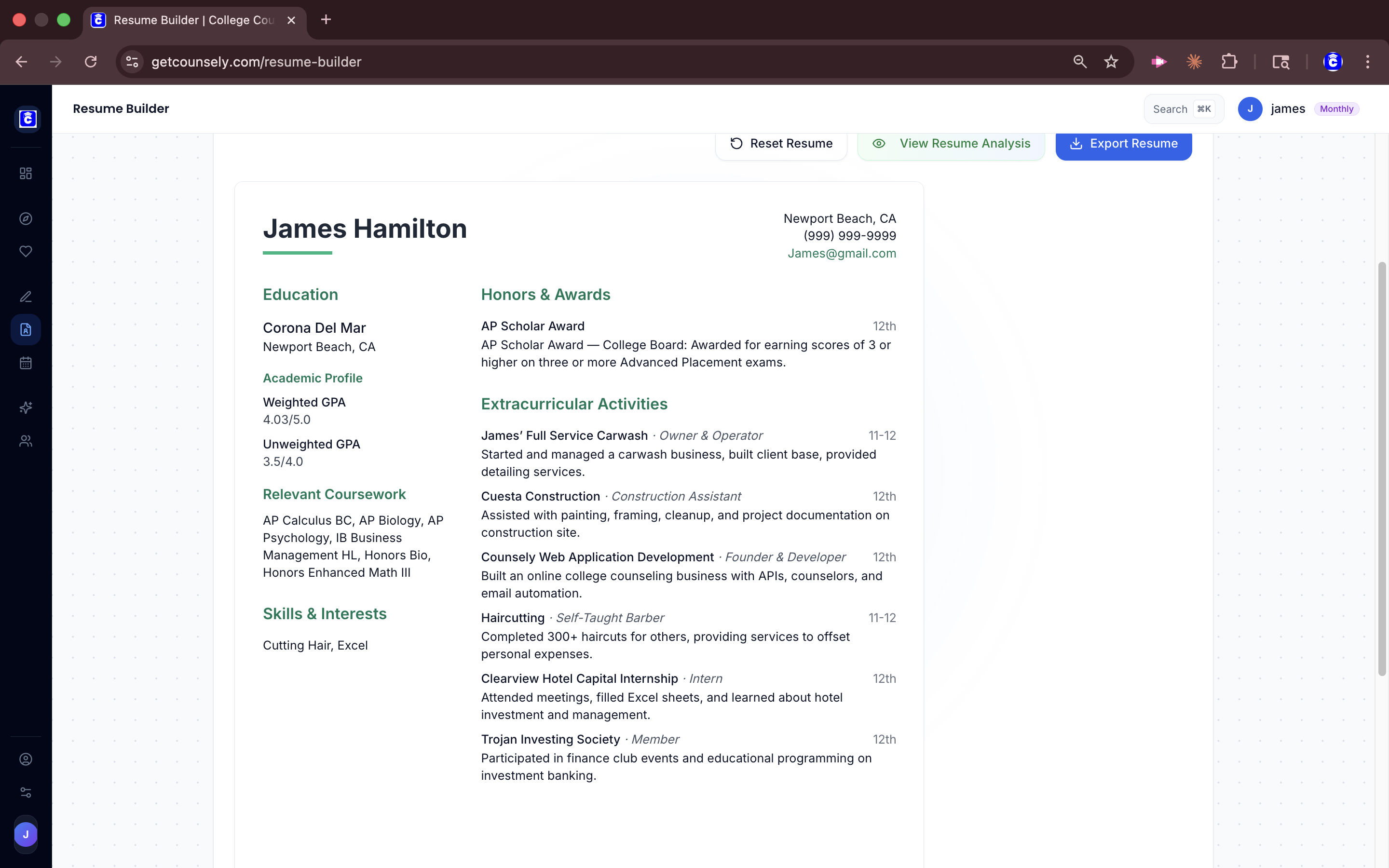 Screenshot 9 of Counsely