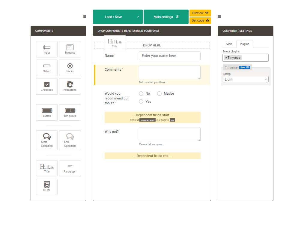 Screenshot 2 of PHP Form Builder