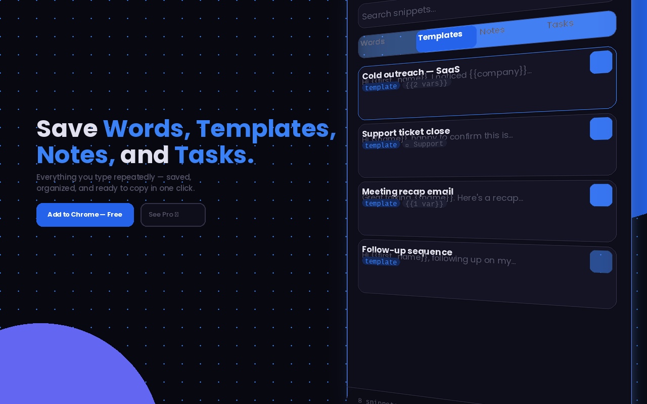 Screenshot 1 of Copyzoid - Copy and Paste tool