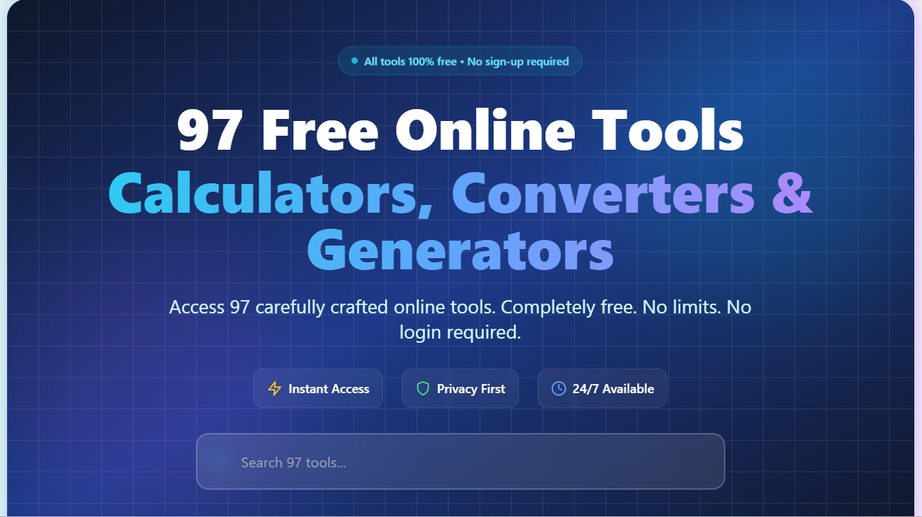 Screenshot 1 of I just found a gem of free online tools