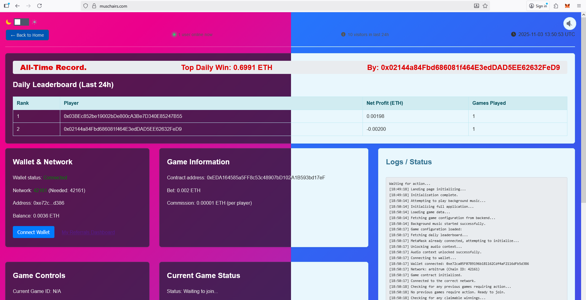 Screenshot 3 of Musical Chairs