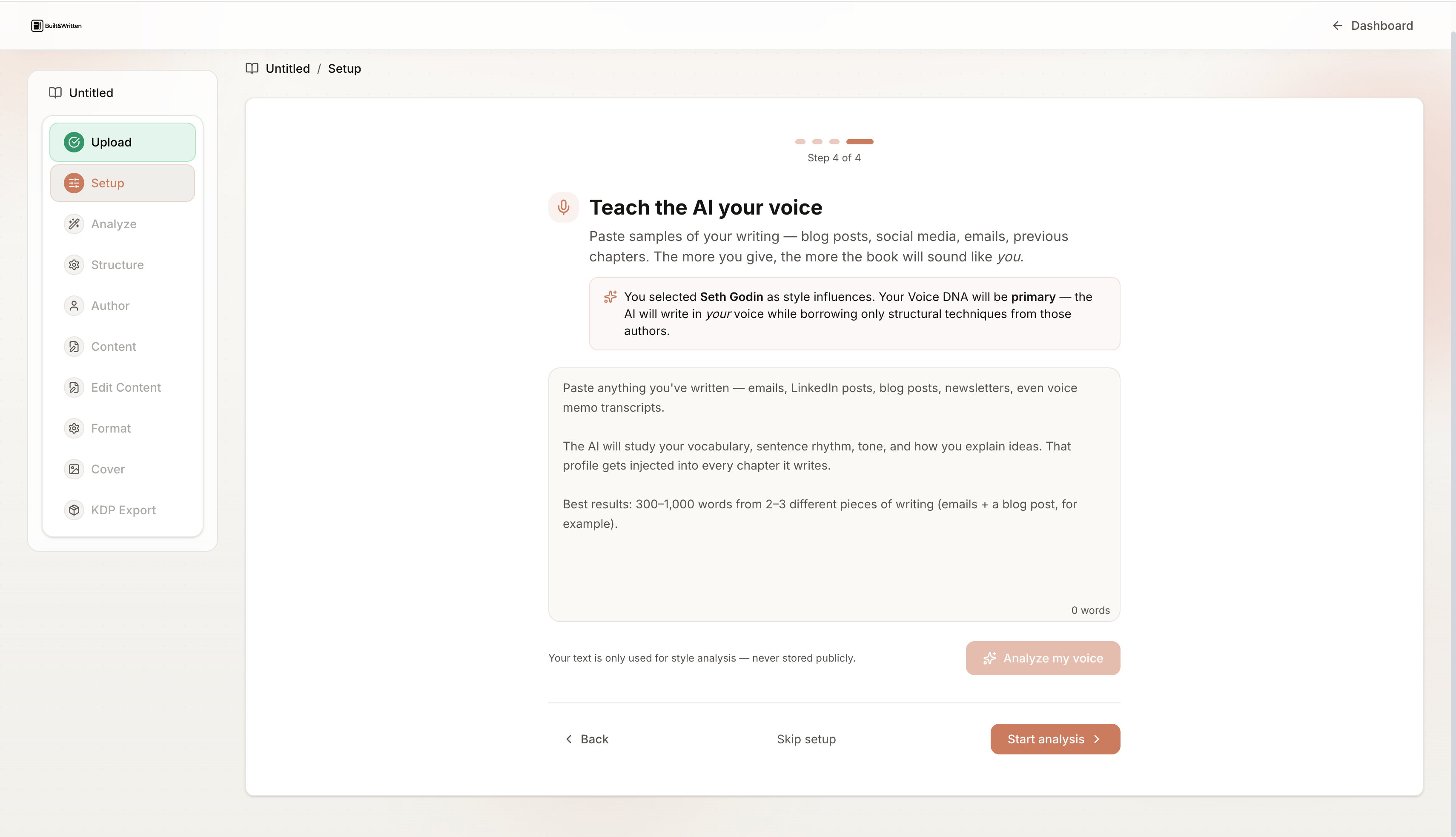 Screenshot 3 of Built&Written