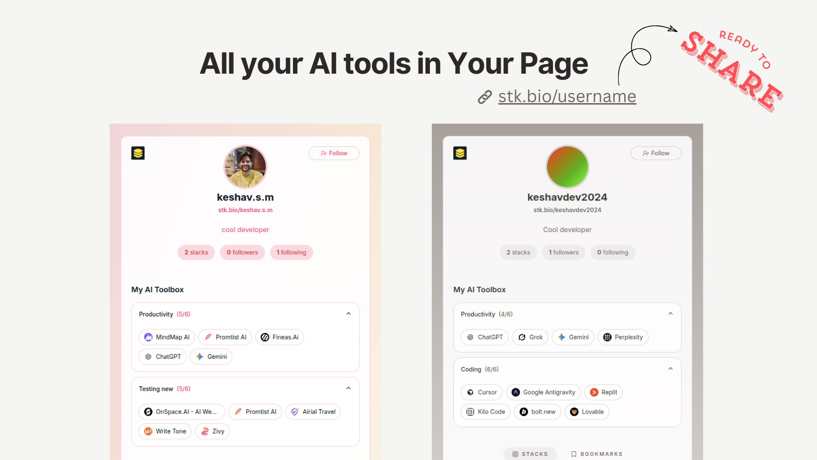 Screenshot 2 of stk.bio