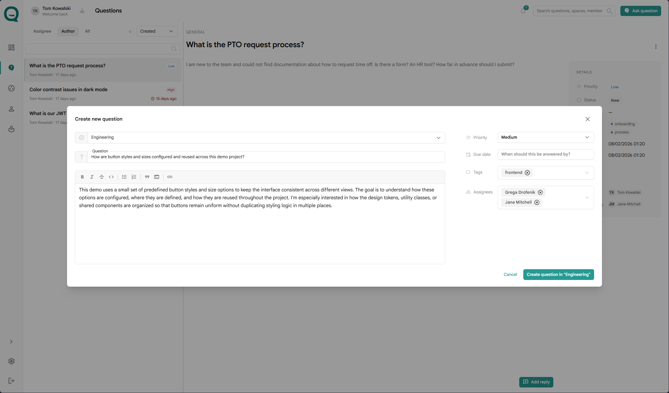 Screenshot 2 of quietQ