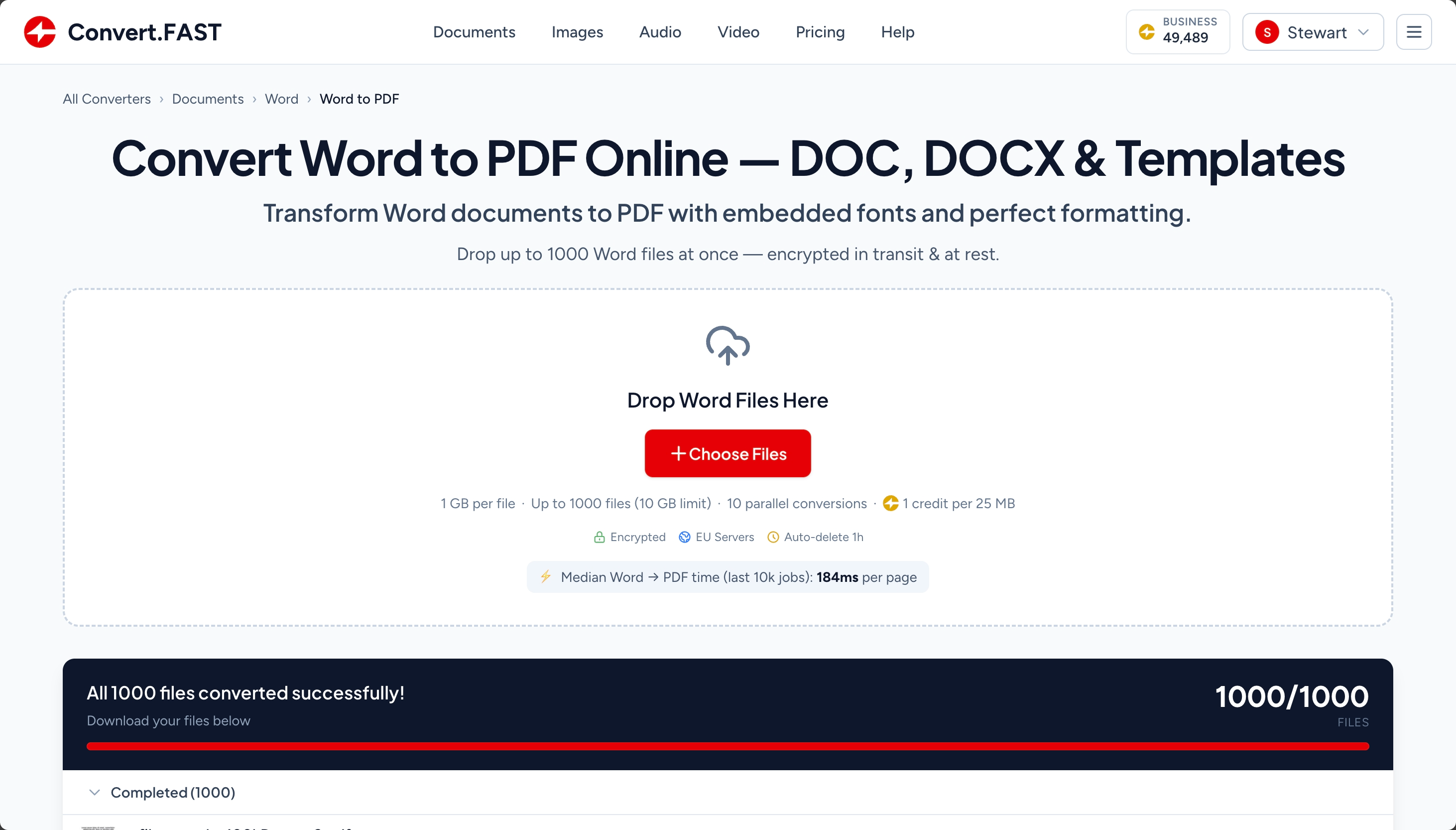 Screenshot 1 of Convert.FAST