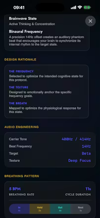 Screenshot 4 of Attunes. Tune Your Mind