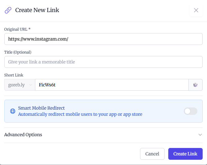 Screenshot 4 of Rebly - URL Shortener