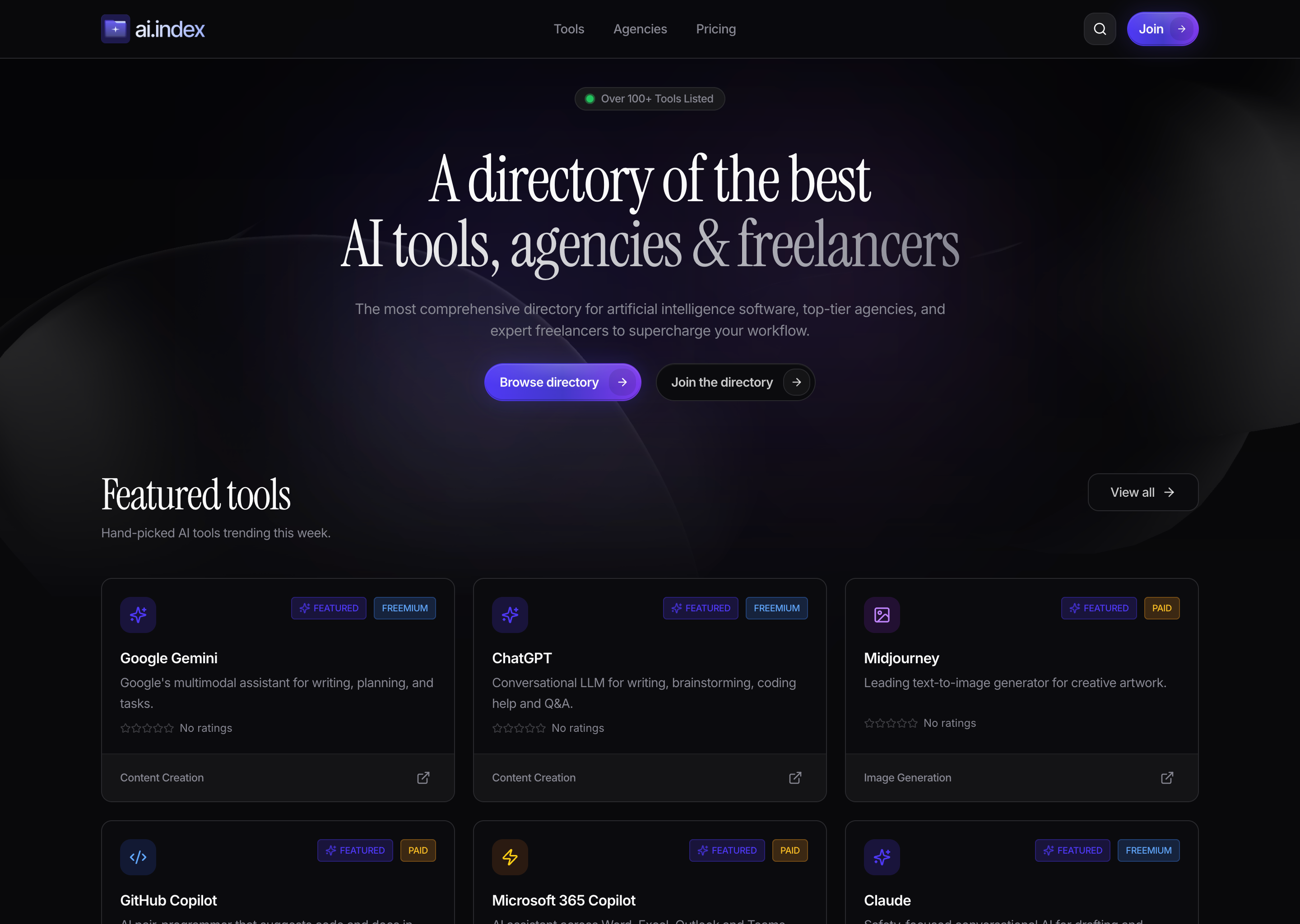 Screenshot 3 of AI Index