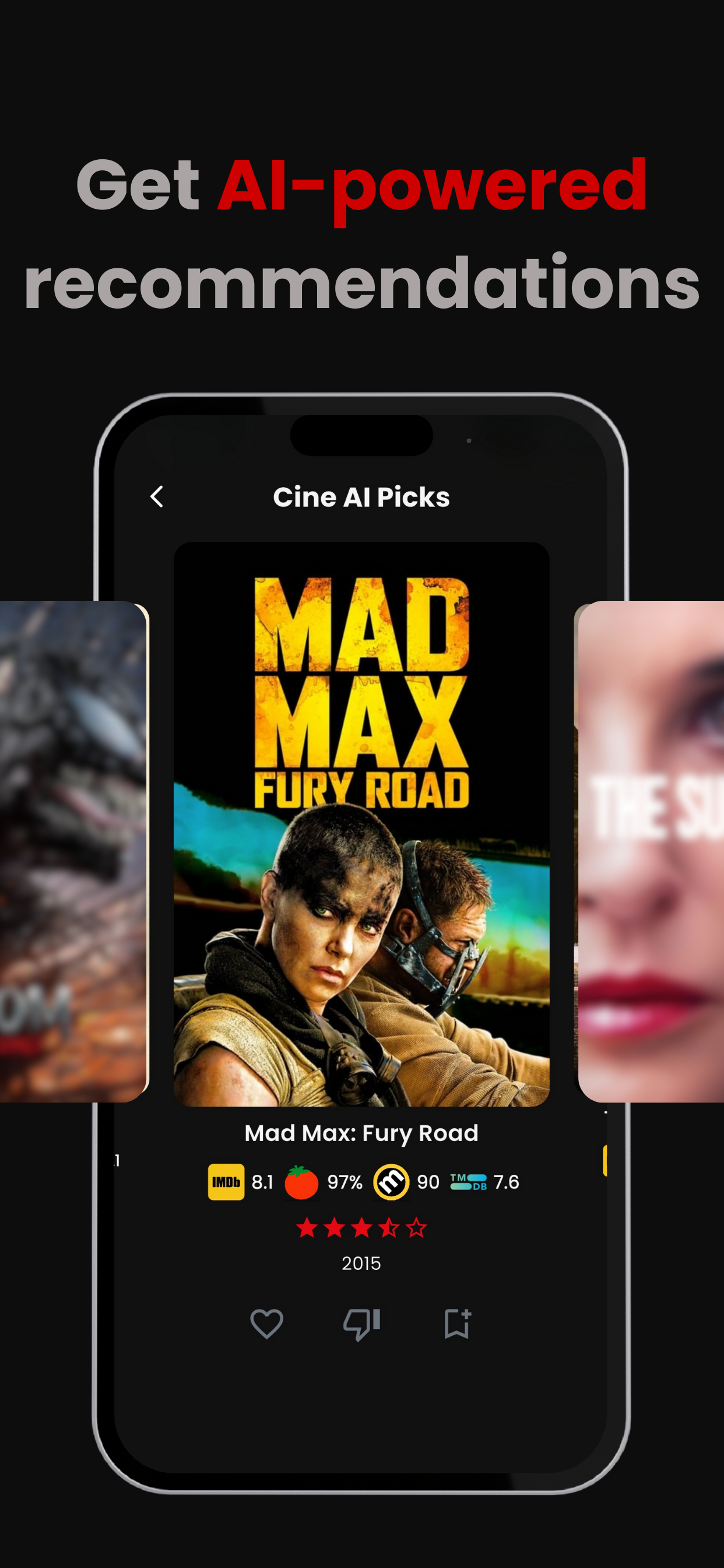 Screenshot 5 of Cine AI: Movie & Series Finder App