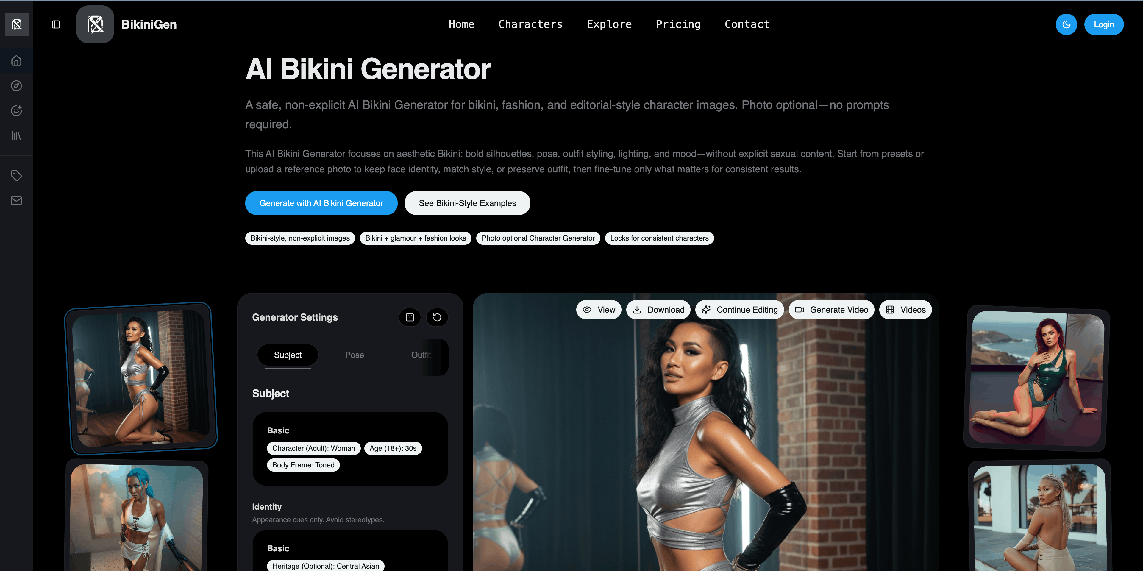 Screenshot 1 of AI Bikini Generator