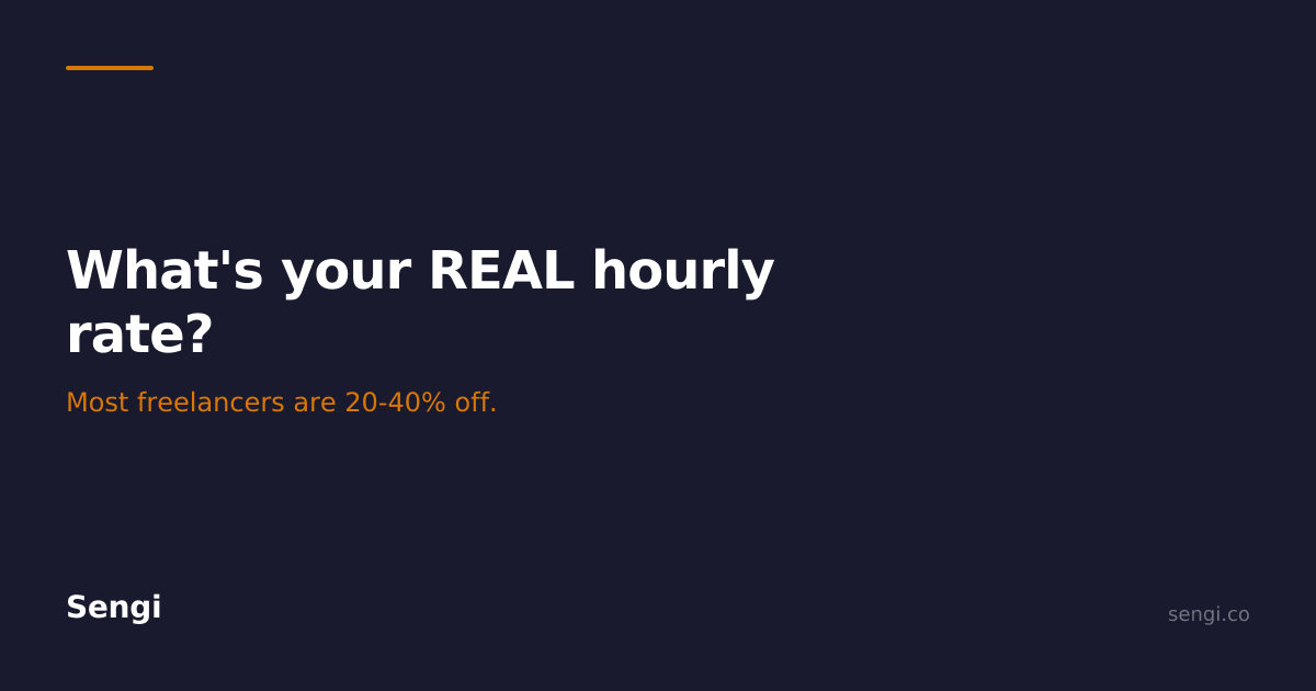 Screenshot 1 of Free Freelance Effective Rate Calculator