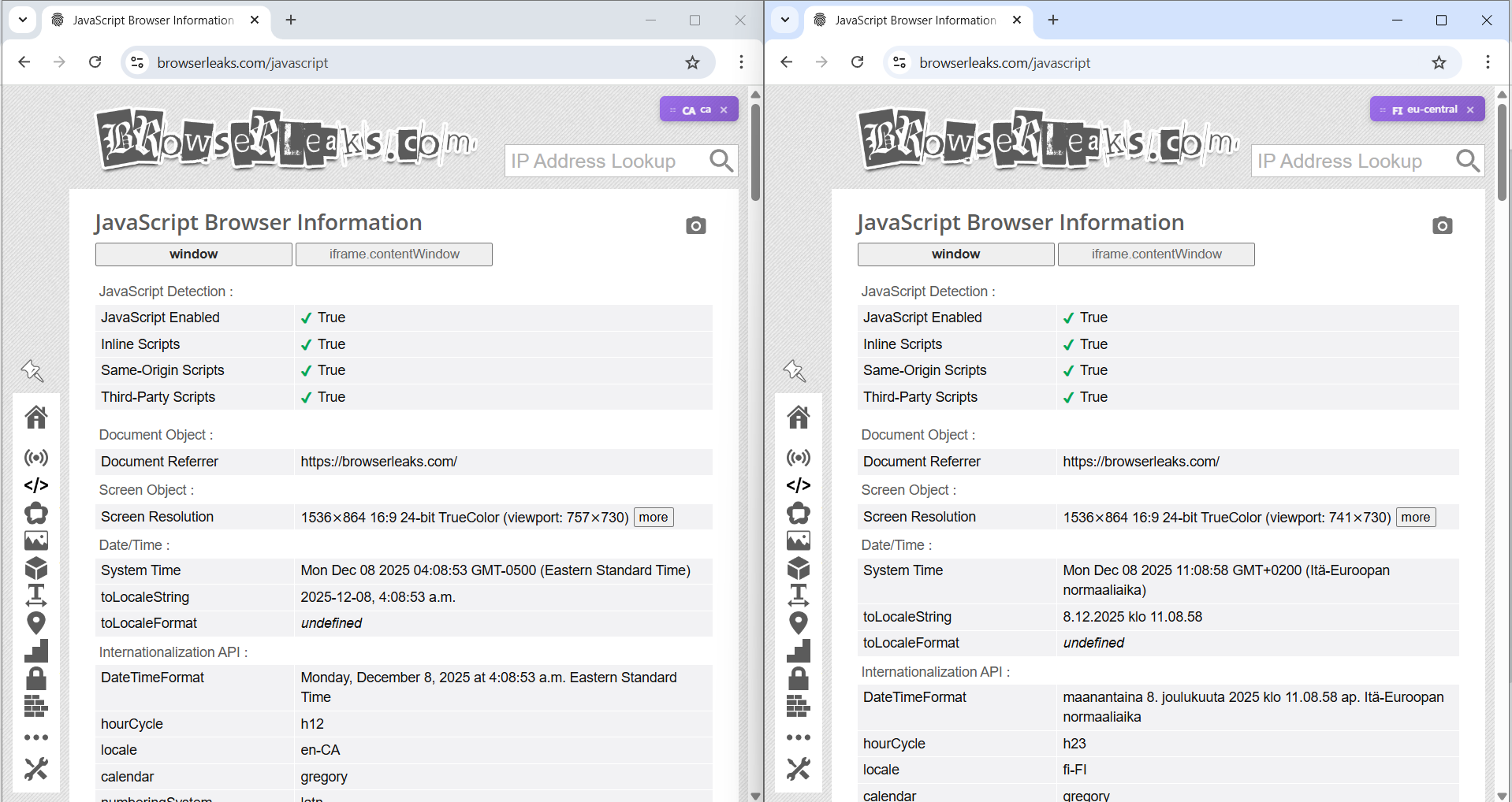 Screenshot 5 of ProbeOps Horizon - Multi-Geo Browser