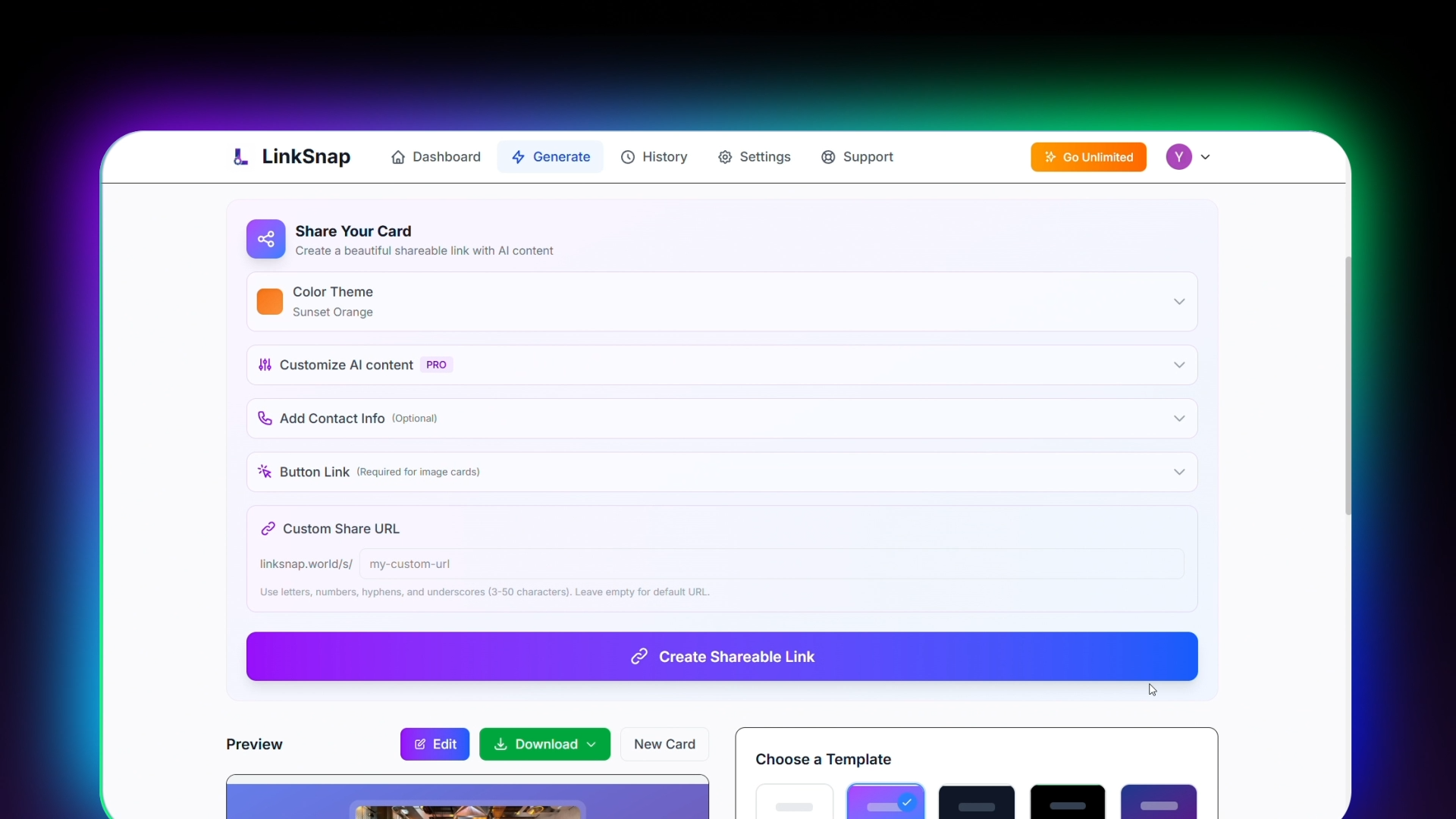 Screenshot 2 of LinkSnap