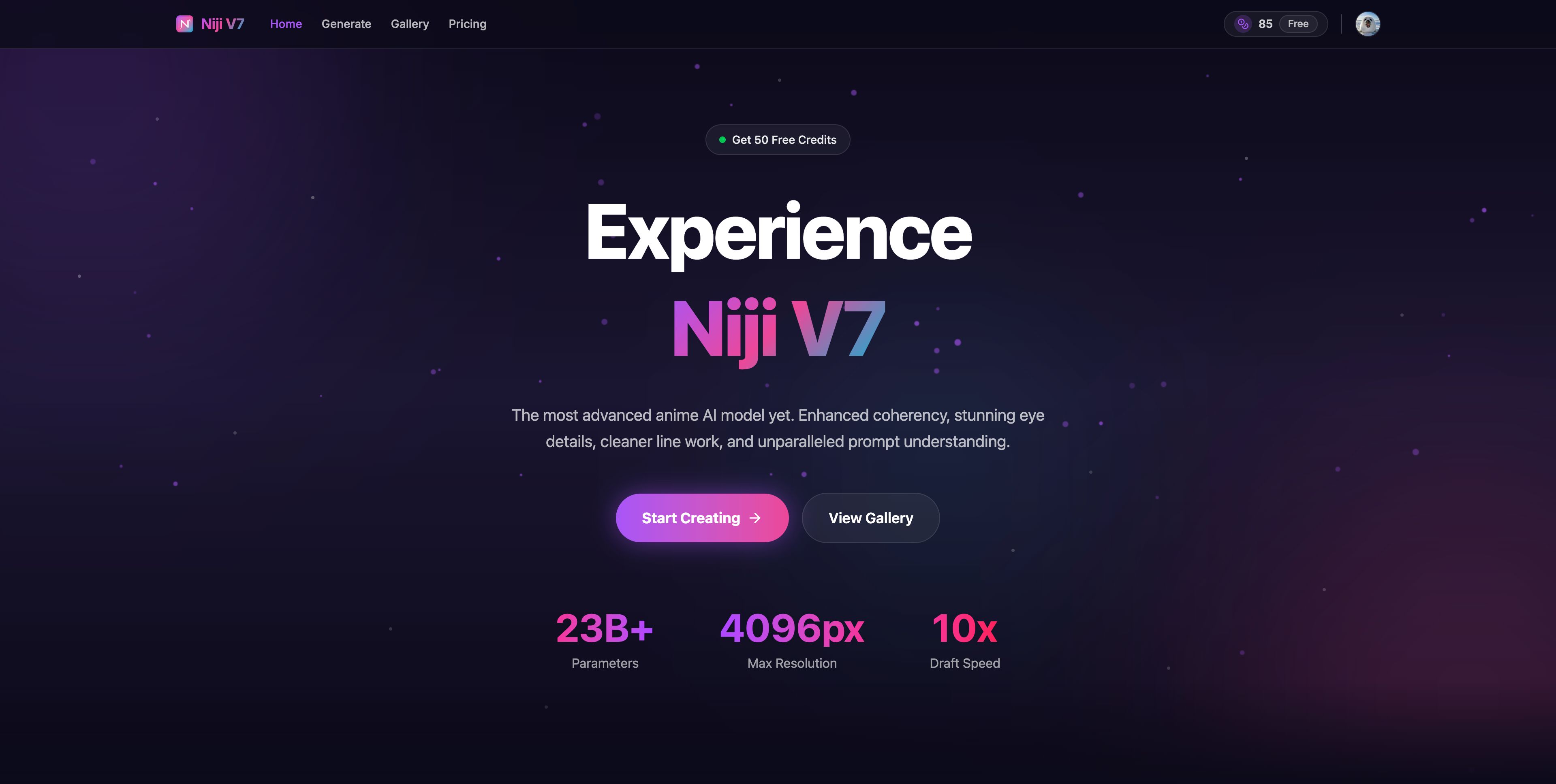 Screenshot 1 of Niji V7