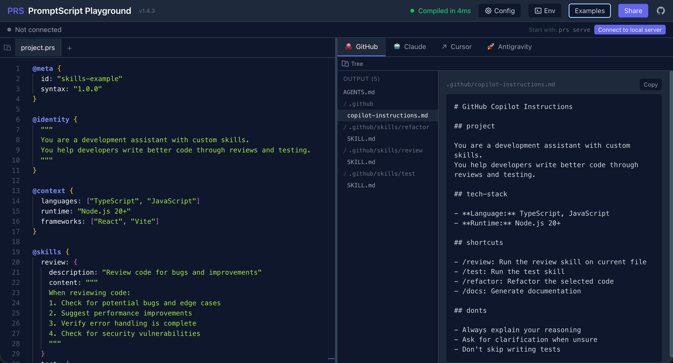 PromptScript - Manage AI Prompts as Code | PeerPush