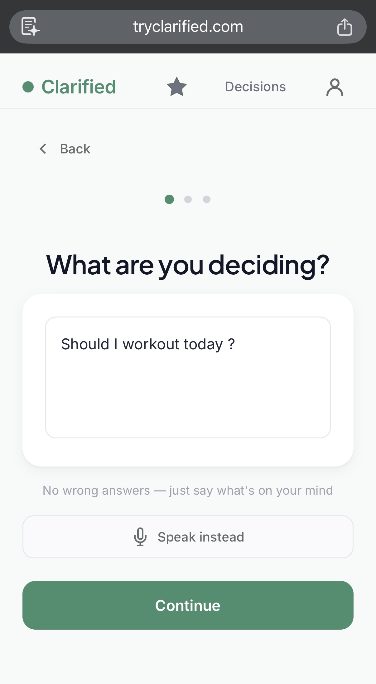 Screenshot 3 of Clarified