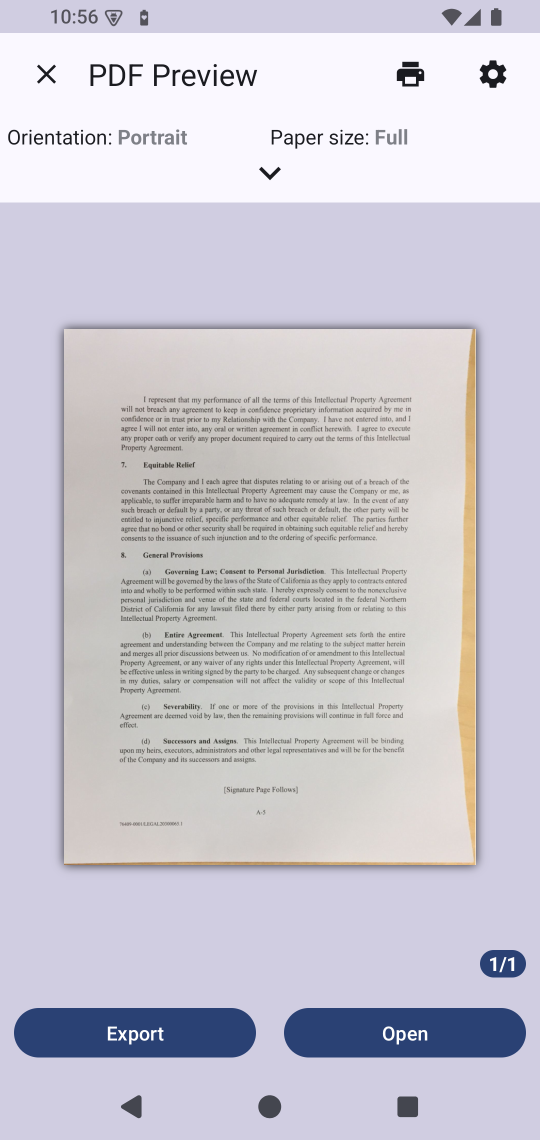 Screenshot 7 of OSS Document Scanner