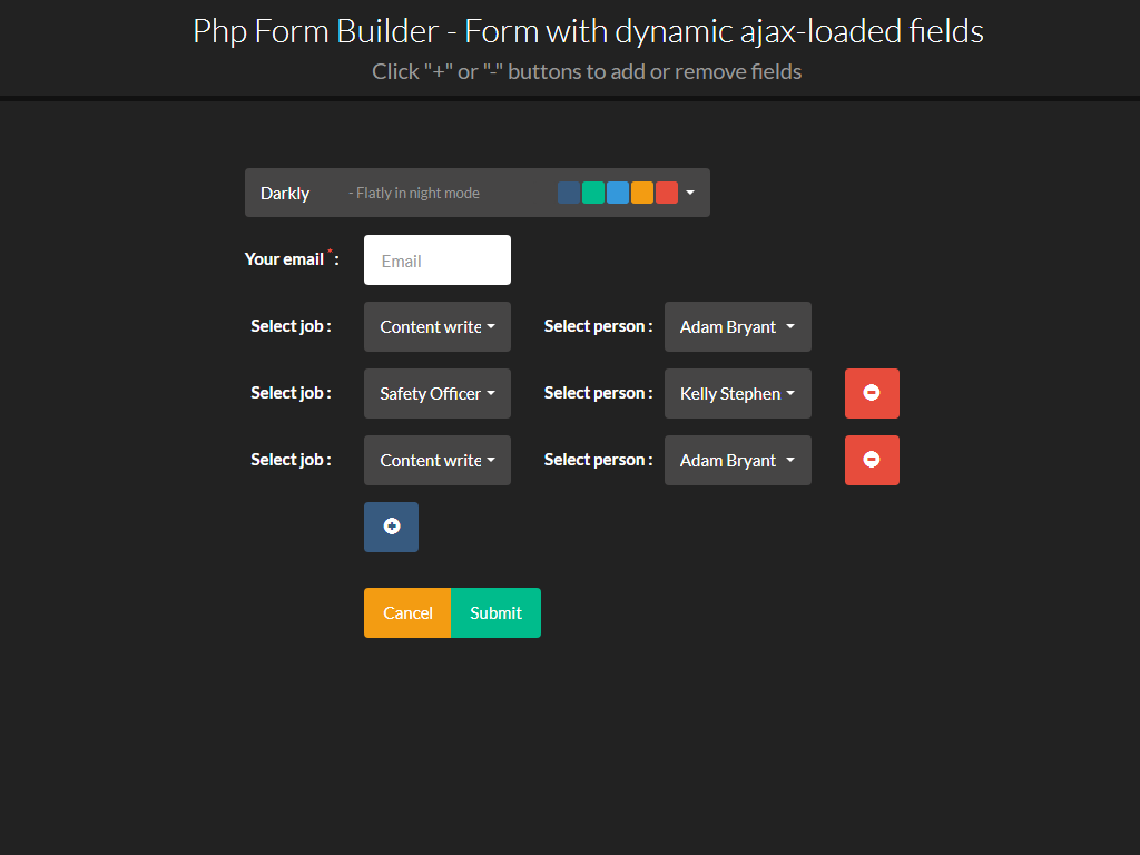 Screenshot 5 of PHP Form Builder