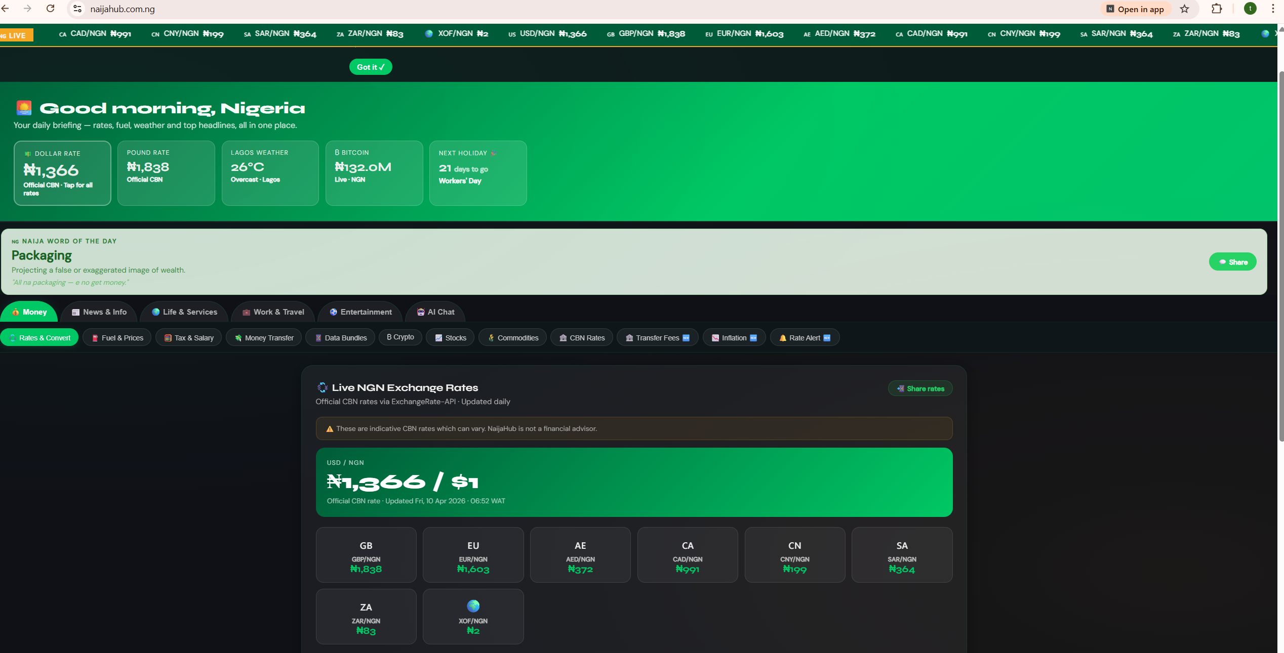 Screenshot 2 of NaijaHub