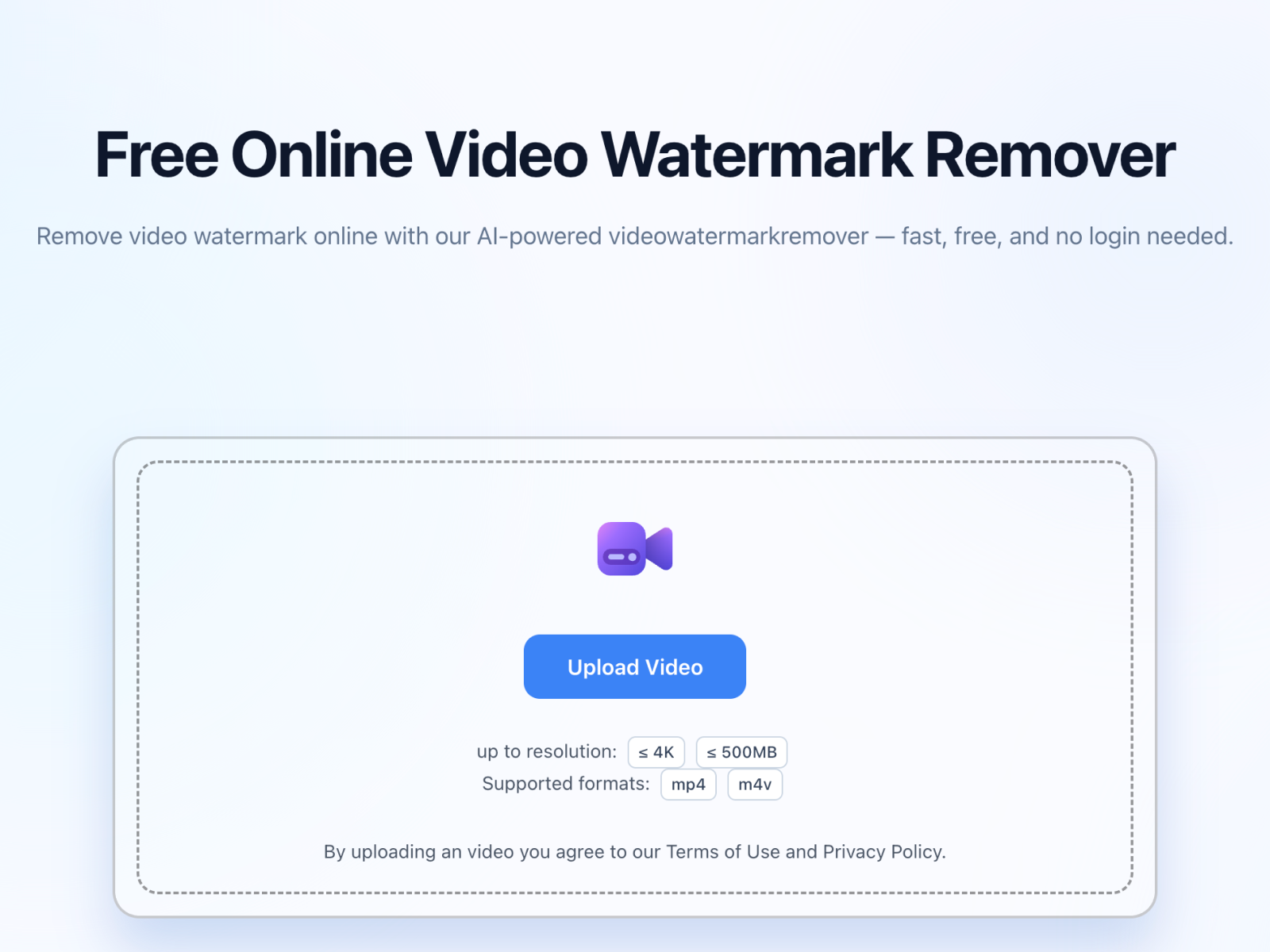 Screenshot 1 of Video Watermark Remover