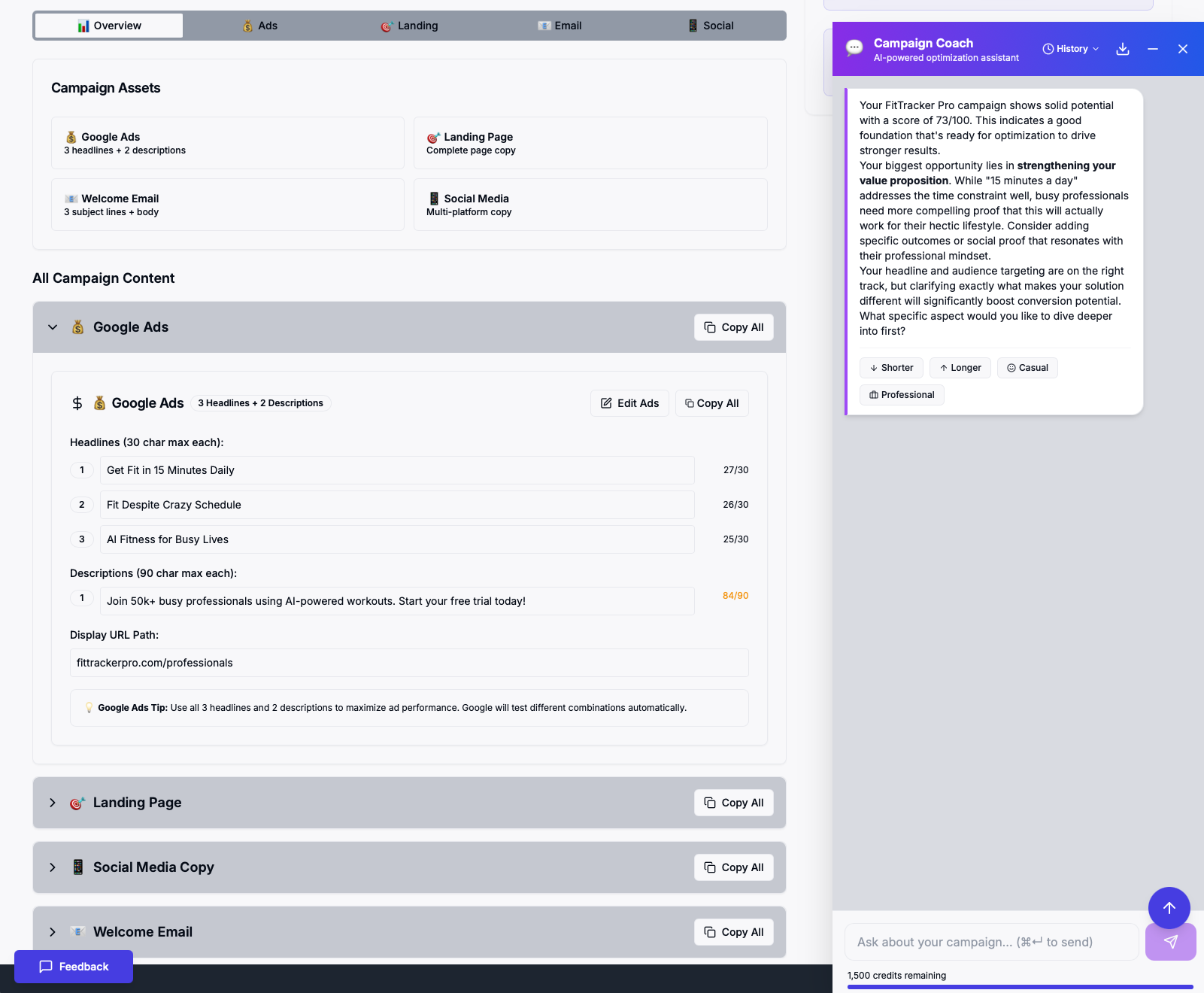 Screenshot 6 of Ubora Thrive AI
