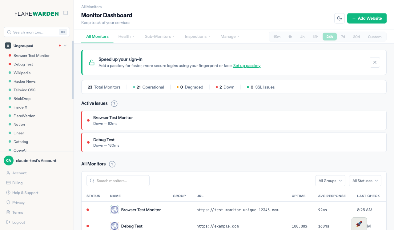 Screenshot 10 of FlareWarden