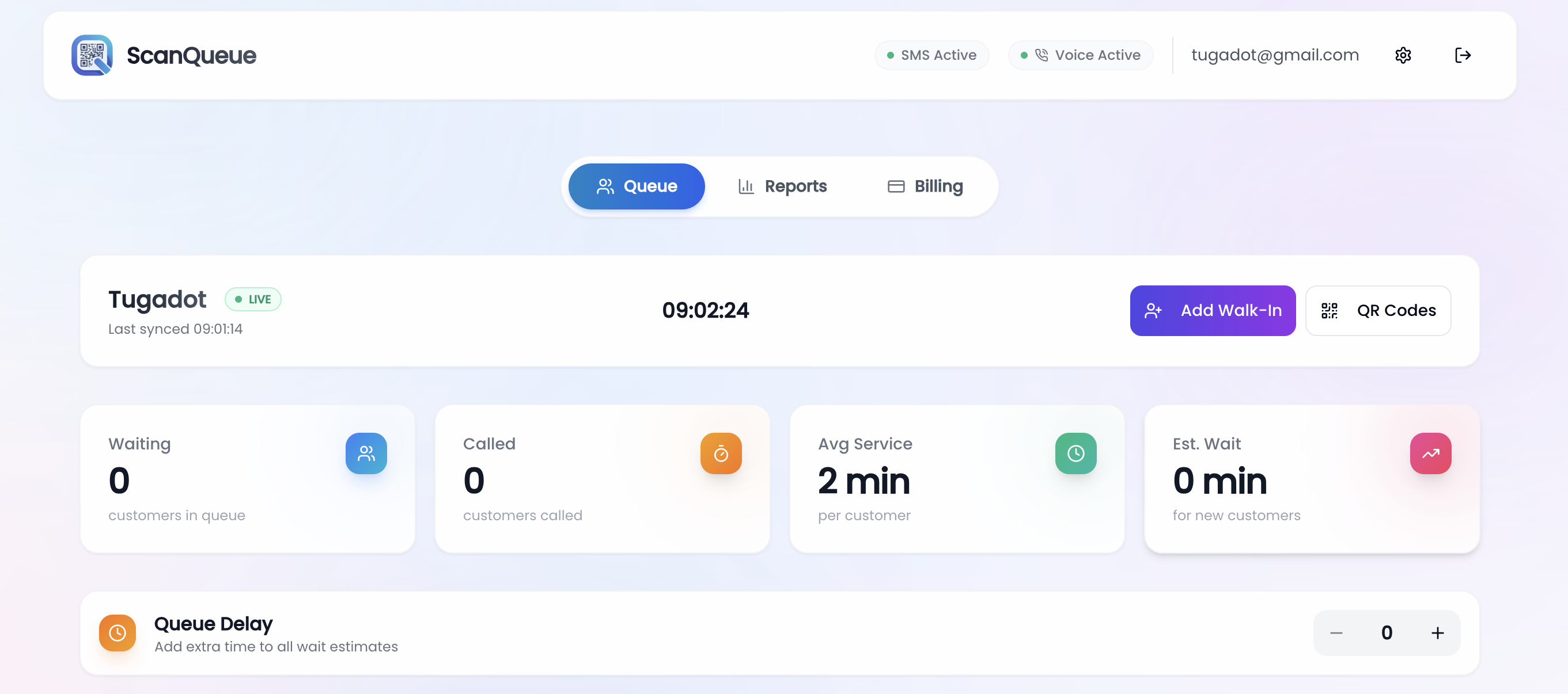 Screenshot 1 of ScanQueue