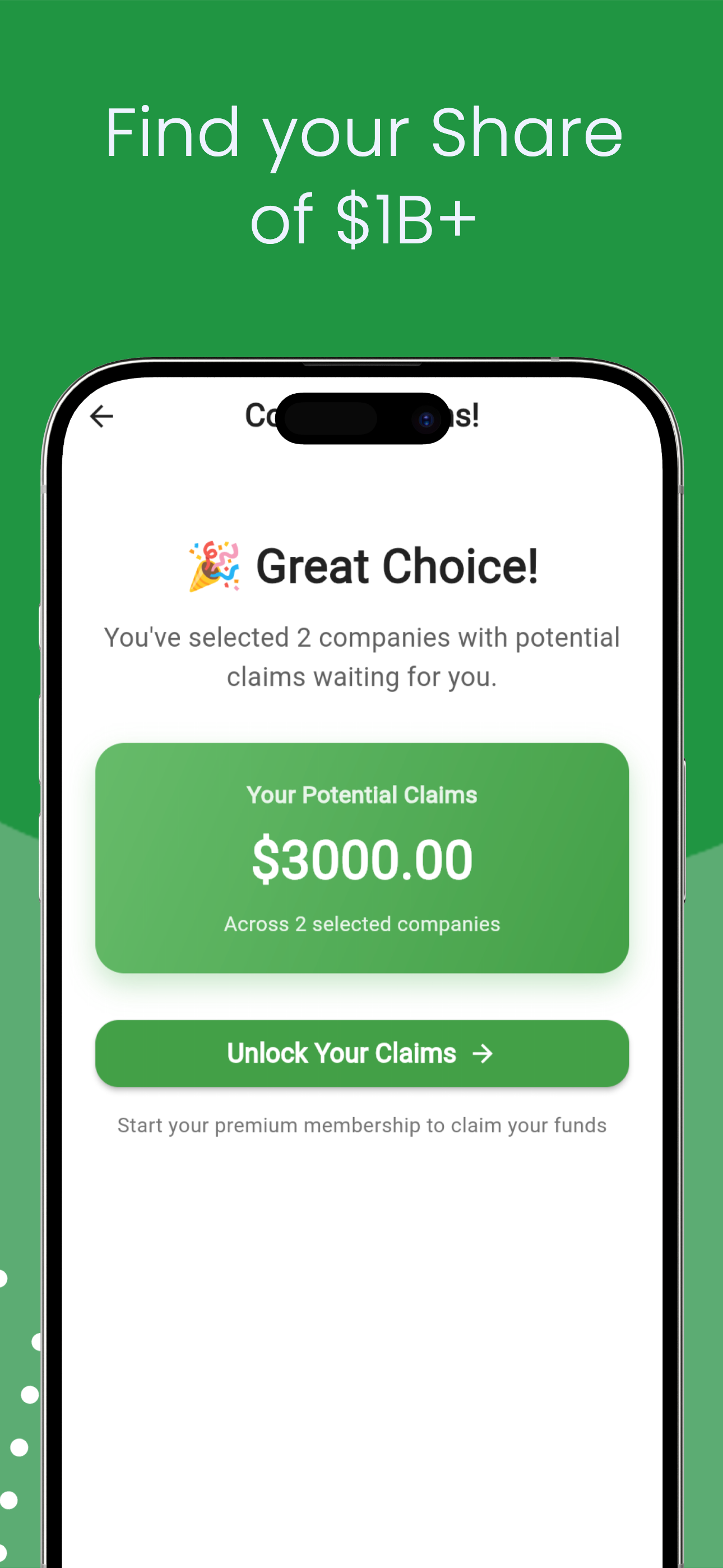 Screenshot 3 of Reclaimr - Find Money Companies Owe You