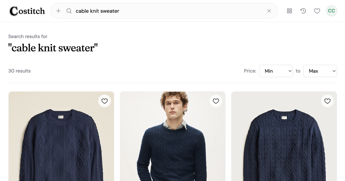 Screenshot 1 of Costitch