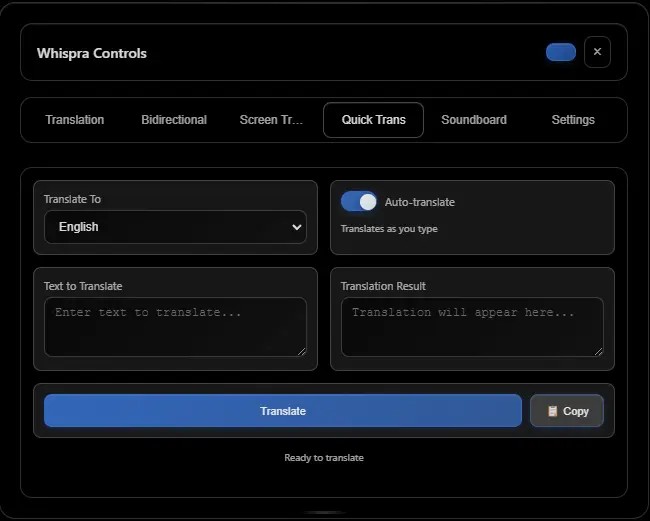 Screenshot 3 of Whispra